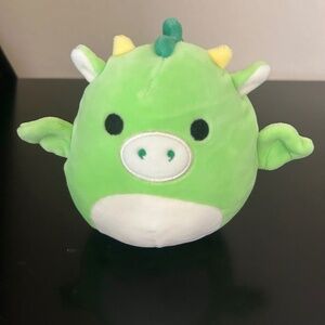 Squishmallows - Green Dragon- Like New